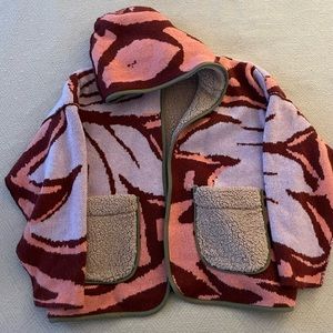 Free People Winter Chill Reversible Cardi, Size Small-Medium